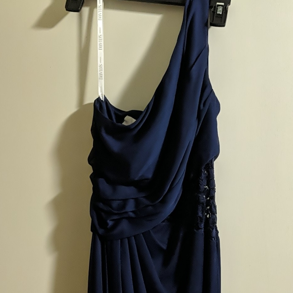 David's Bridal Bridesmaids dress- Marine Color
